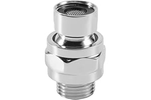 Hausdec Brass Chrome Ball Joint Shower Arm Head Angle Adjustable Swivel Adapter