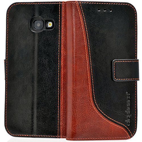 Preisvergleich Produktbild Samsung Galaxy A5 2017 ( A520F ) Hülle Handyhülle von elephones mit UNZERBRECHLICHER SCHALE Handytasche Schutzhülle Handyschutz Wallet Case Klapp Schutz Handy Hüllen Taschen Tasche Hülle Cover Flip