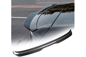HIPATU Auto Spoiler per Bagagliaio Posteriore per BMW 1 Series F40 2019+, ABS Spoiler Posteriori Alettone, Auto Spoiler sul Tetto Posteriore Kit Labbra,C/Carbon Fiber