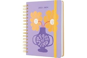 Kokonote Agenda 2023 2024 día página Peace Of Mind - Agenda escolar A5 - Papelería bonita