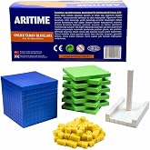 Onluk Taban Blokları Matematik Ders Materyalleri Birlik Onluk Y&uuml;zl&uuml;k Bloklar 1 Paket gnsRKFaz3061