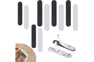 ANYUANKW 24 Pezzi Riduttore per Cappello, Nastro in Schiuma Riduttore del Cappello, Nastro Ridurre di Dimensioni del Cappelli per Uomini e Donne, Nero e Bianco
