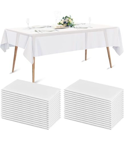 Rouleau De Nappe En Papier Blanc - 1 Rouleau De 100 M, Pratique Et Jetable