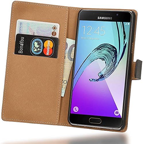 nica Premium Protective Case Bookstyle for SAMSUNG GALAXY A5 (2016) Smartphone - Black