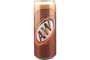 A & W Sarsaparilla (Root Beer) - 12 x 330ml Cans