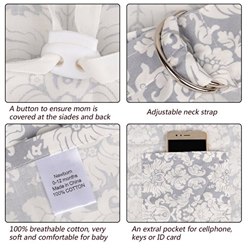 HB HOMEBOAT® Stillschal Stilltuch Nursing Cover - 3