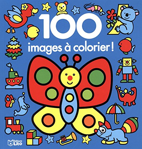 Download 100 images à colorier - Le papillon - dès 2 ans