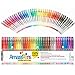Produktbild AmazaPens Gel-Malstifte – 40 Stück, Superglitter | 150% mehr Tinte als andere Sets | ideal für Malbücher für Erwachsene und Kunst-Projekte