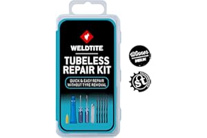 WELDTITE Tubeless Tyre Repair Kits and Sealant for Bikes
