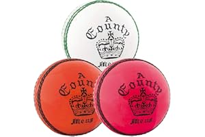 'Readers County Crown Cricket Ball, Pink - Mens, Womens & Youths
