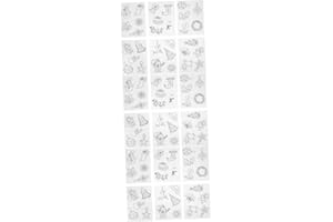 ‎TOYVIAN Weihnachten 3 Sets Weihnachts-Schrumpffolie Schrumpffolie Schrumpfendes Kunsthandwerk Weihnachten Schrumpffolie Peeling-Set Sandpapier-Set Kunst- Und Bastelset Schrumpffolie