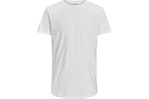 JACK & JONES Male T-Shirt Plus Size Plain T-Shirt