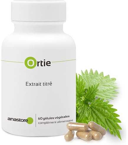Gélules D'ortie Racine 400 Mg - Boîte De 200, 100% Végétale, Fabriqué En France