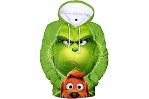 YIMIAO Noël Femmes Sweat à Capuche Hommes Hoodies de Chirstmas 3D Funny Sweatshirts Mode Pull Survêtements