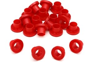 Danmar 20 Pack Nylon Tension Rod Washers - Red