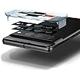Spigen Glas.tR EZ Fit Optik Kamera Skärmskydd kompatibel med Google Pixel 7 Pro, 2 Stycken, Full Täckning, Inget fel på blixt