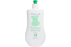 BABY COCCOLE Babycoccole DETERGENTE PER BIBERON CIUCCI TETTARELLE Accessori e giochi per Bambini. Maxi formato 400 ml. Senza Profumazione, con enzimi e attivi naturali, rimuove i residui di cibo e sanitizza.