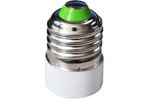 REFURBISHHOUSE Adaptateur de Douille E14 vers E27 pour Lampe LED