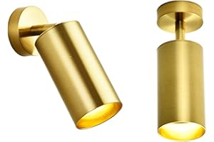 Lywins Gu10 Moderno Oro LED Focos para el techo 360 ° ajustable Downlight Lámpara de techo Tienda de ropa Salas de exposición Exposición Destacar Luz de imagen Iluminación comercial Display Focus