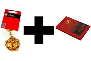MAN U Manchester United Wallet and Keyring Gift Set Birthday