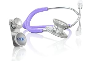 MDF INSTRUMENTS MDF® MD One® Epoch Estetoscopio Titanio - Garantía de por vida & Programa-piezas-gratuitas-de-por-vida (MDF777DT-07) (Morado Pastel)