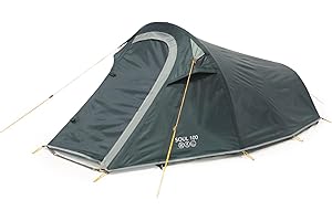 Vango Soul Tent with Darkened Bedroom, Compact, Lightweight, Tunnel, Easy to Pitch, Backpacking, Festivals, Wild Camping, Hiking, 3000mm HH