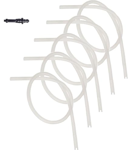 Tuyau à Lait En Silicone Transparent Pour Machines à Café Jura - Remplacement Système Mousse Lait, Diamètre 6 Mm, Longueur 2 M