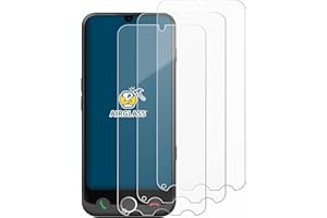 brotect Glass Screen Protector Film compatible with Doro Aurora A30 (3 Pack) - Glass-Foil 9H Protection [Scratch Resistant, High Clarity]