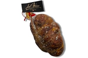 LUX IBÉRICO - Morcón Ibérico de Bellota (900g) | Embutido Premium | Elaboración Tradicional | Curación 3 Meses | Envasado | Sabor Intenso | Aroma Profundo | Similar al Chorizo Ibérico de Bellota