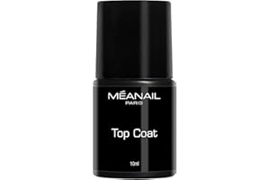 MEANAIL Paris - Top coat vernis semi-permanent - Manucure - Compatible lampe UV/LED - Méanail Paris - Vegan - Cruelty Free