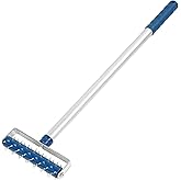 Tapeten Stachelwalze 150 x 500 mm mit Teleskopstiel Nagelroller Igelwalze Tapetenigel Tapetenschaber Tapeten entferner tapete