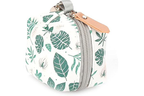 Fulenyi Boîte À Tétine avec Capacité pour 2 Sucettes. Pochette pour Sucettes, avec Clip