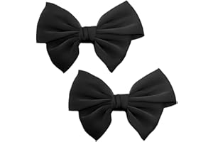 GIKPAX Schuhclips, schwarze Schleife, Knoten, Schuhclip, abnehmbare Schleife, Schuhschnallen, Schleife, Schuhzubehör für Damen und Mädchen, Kunststoff