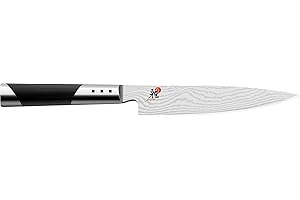 ZWILLING MIYABI 34542-131-0 Coltello Shotoh, Acciaio Inossidabile, Nero, 13 cm