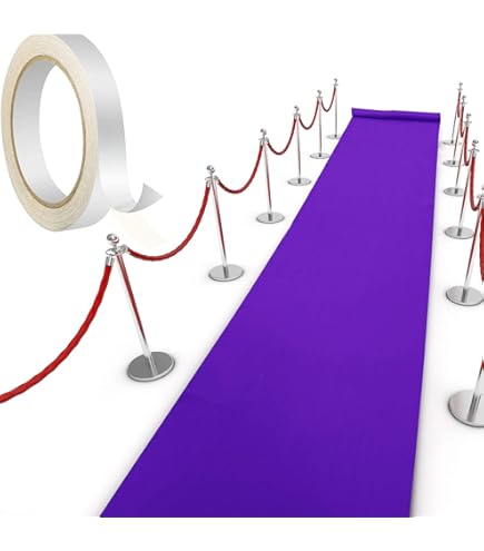 Passatoia Per Eventi OLIVO.shop - Rotolo 1x5 Mt Rosso - Moquette Esterno/Interno Antiscivolo - Per Matrimoni E Feste