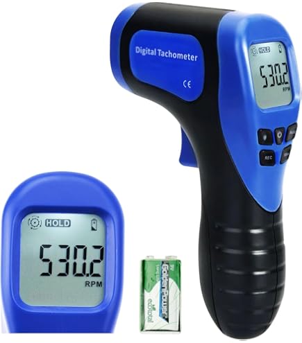 Compte-tours Numérique Sans Contact Peaktech 2790 - Laser, 100 000 Tpm, Pour Moteurs 2/4 Temps, Essence/diesel