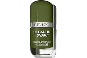 Revlon Ultra HD Snap Nail Polish, Long Lasting Vegan Formula, Quick Drying & One-Coat Full Coverage Colour (8ml) Commander In Chief (022) Unisex