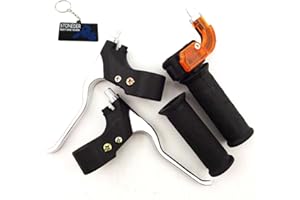 STONEDER Set di leve per freno e acceleratore a 2 tempi, 47 cc e 49 cc