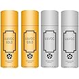 havoc silver 2 and gold 2 deodorent spray pack of 4