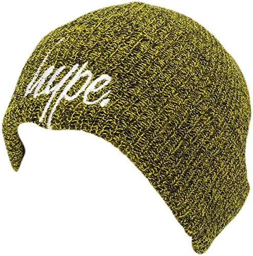 Just Hype Hype Beanie/Winter Headwear - Marl 17 Mustard Marl