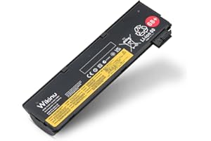 Wikinu 72Wh 68+ 0C52862 Batterie pour Lenovo ThinkPad T440 T440s T450 T450s T460 T460p T470p T550 T560 X240 X250 X260 X270 W550 W550s L450 L460 L470 P50s 0C52861 45N1126 45N1127 45N1128 10.8V