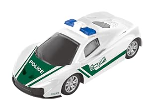 Pj Power Joy Vroom Vroom Diecast Dubai Police 1/43, Multicolor, Crd111