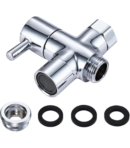 3-Way Valve In G1/2, 3-Way Shower Diverter, 3-Way Shower Diverter Valve For Shower, Hand Shower And Diverter Shower Arm