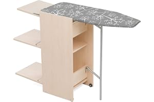 DOMO PAK LIVING Copri mobiletto da Stiro con Cordoncino per Il Fissaggio