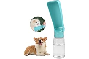 Beinhome 550 ml butelka na napoje dla psa, składana, przenośna, podróżna butelka na wodę, akcesoria dla psa, dla zwierząt domowych, kotów na świeżym powietrzu, spacerów, wędrówek i podróży