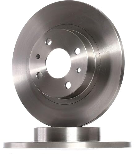 Set 2 Dischi Freno Anteriori Magneti Marelli 0060805117 | Pieni E Di Qualità | Compatibili Con Fiat, Lancia E Ford