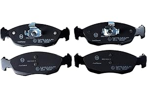 AutoMentum AM21430.5 Juego de Pastillas de Freno, juego de 4 para CITROEN SAXO (S0 S1) 1996-2004 Eje delantero y otros vehiculos