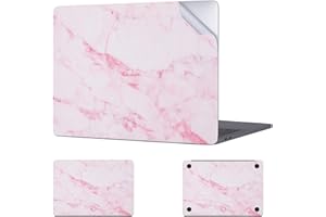 Digi-Tatoo Skin Decal Sticker Wrap Compatible with Air 13 inch (Model A2179/A1932, 2020/2018 Release) - Anti-Scratch, Easy Apply, Full Body Protective Vinyl Skin [Pink Marble]