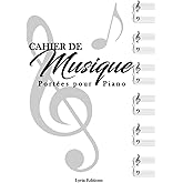 Cahier De Usique Avec Portée Et Carreaux