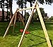 Produktbild 7.7.6.3092: Holzschaukel - Kinderschaukel - Gartenschaukel - produziert in BRD